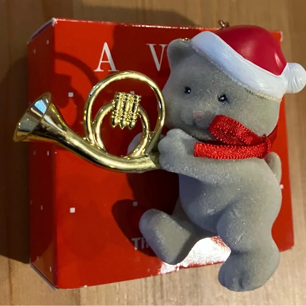 EUC Vintage 90’s Avon Merry Marchers Ornaments 3 Piece Lot